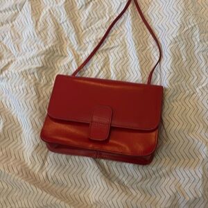 Vintage 70’s Mundi red leather purse.